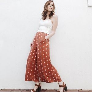 Carly Jean Los Angeles Santa Barbara Pants - Rust